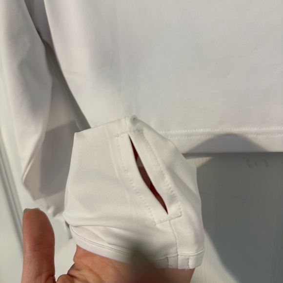 Gymshark White Long Sleeve Crop Top - Picture 4 of 4